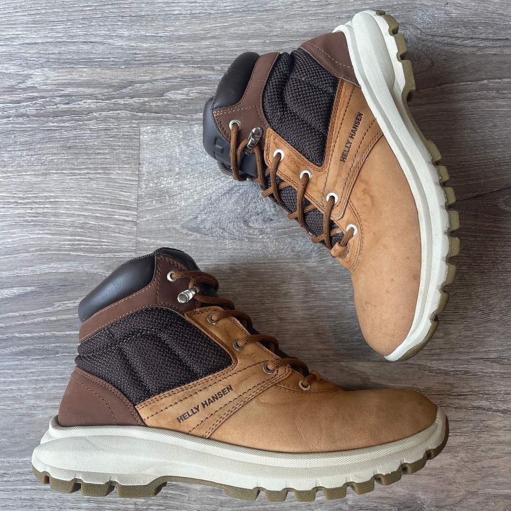 Helly Hansen Monashee ULLR HT Winter Boots Tan Brown Mens 8 Womens 9